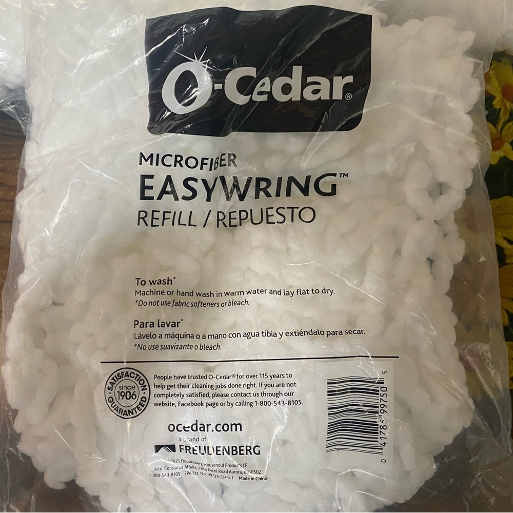 OCedar Easyring mop refill